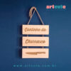 Plaquinha Decorativa Cantinho do Churrasco 25X19cm - Imagem 3