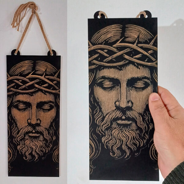 Plaquinha Quadro Religioso Jesus