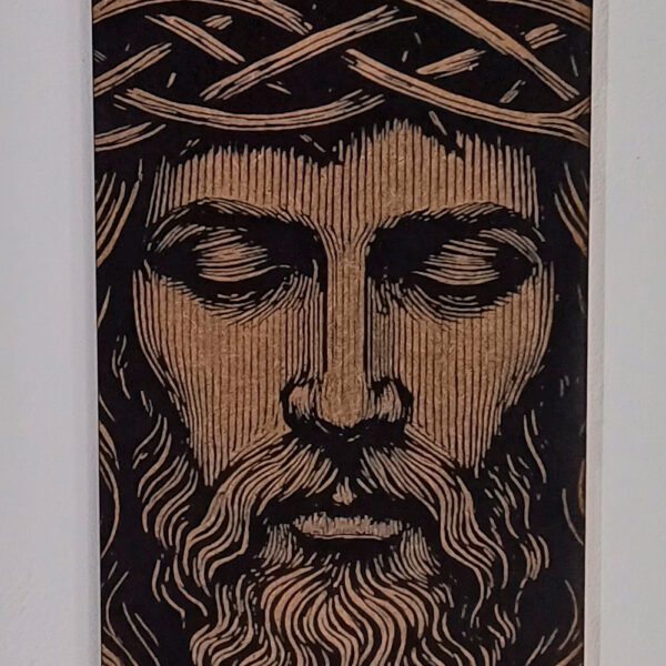 Plaquinha Quadro Religioso Jesus - Imagem 3
