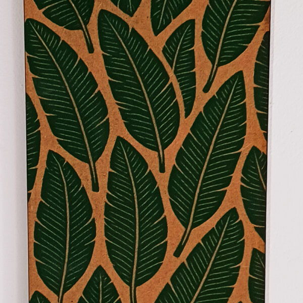 Plaquinha Quadro Decorativo Folha de Bananeira - Imagem 3