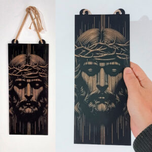 Plaquinha Quadro Religioso de Jesus