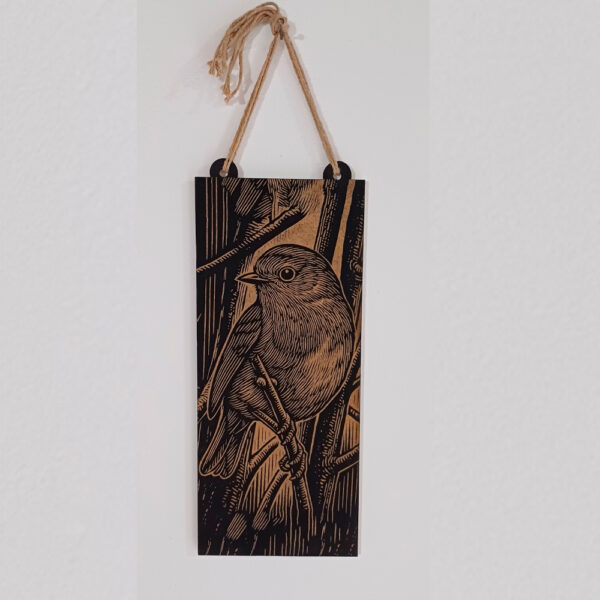 Plaquinha Quadro Decorativo Passarinho - Imagem 2