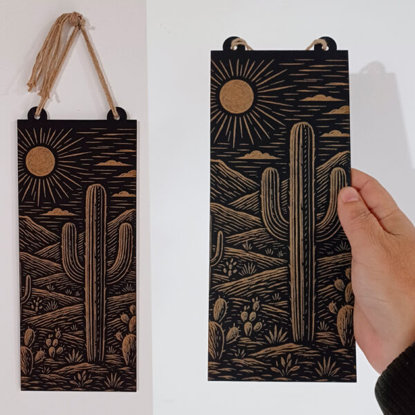 Plaquinha Quadro Decorativo Sertão Nordestino