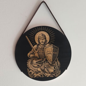 Quadro Decorativo Religioso de São Jorge